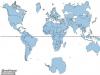 Tõeline kaart.  Riikide tegelikud suurused.  Mis Mercatori kaardil viga on?